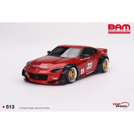 TOP SPEED TS0513 Nissan Z Pandem Passion Red (1/18)