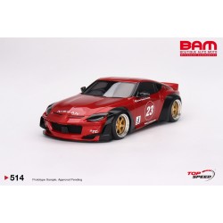 TOP SPEED TS0514 NISSAN Fairlady Z Pandem Passion Red (1/18)