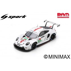 SPARK 18S725 PORSCHE 911 RSR-19 N°91 Porsche GT Team 24H Le Mans 2021G. Bruni - R. Lietz - F. Makowiecki (1/18)