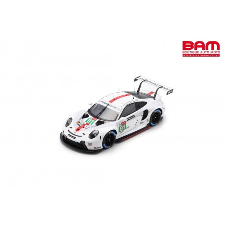 SPARK 18S725 PORSCHE 911 RSR-19 N°91 Porsche GT Team 24H Le Mans 2021G. Bruni - R. Lietz - F. Makowiecki (1/18)