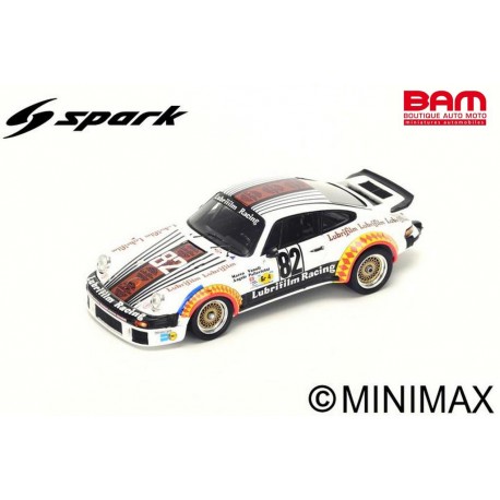 SPARK 18S865 PORSCHE 934 N°82 4ème 24H Le Mans 1979H. Müller - A. Pallavicini - M. Vanoli (1/18)