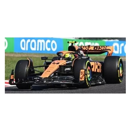 SPARK 18S966 MCLAREN MCL60 N°4 McLaren 2ème GP Japon 2023 Lando Norris 1/18