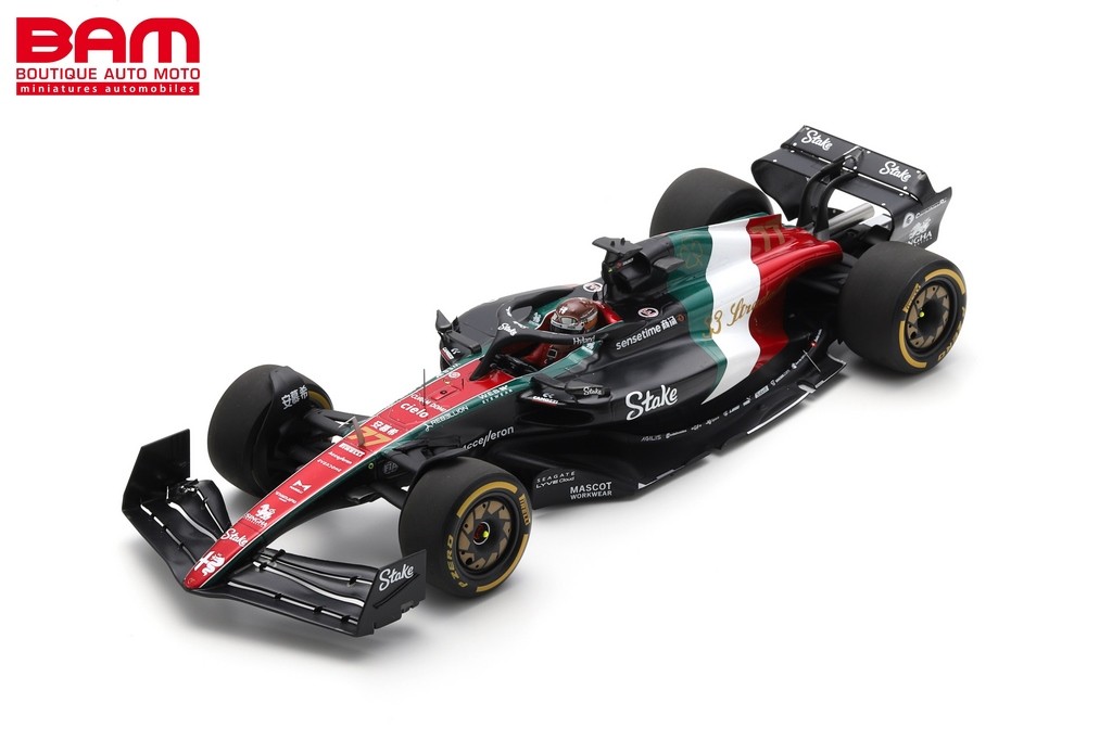 SPARK 18S970 ALFA ROMEO F1 TEAM SKATE C43 N°77 10ème GP