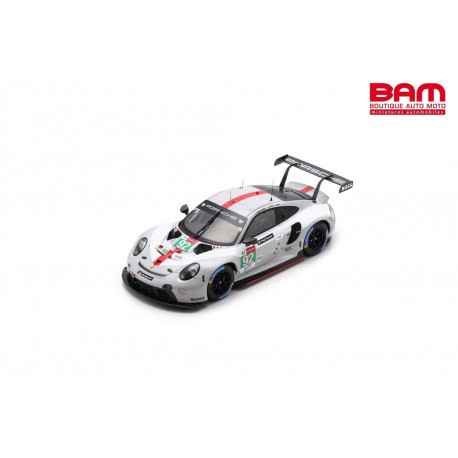 SPARK 18S717 PORSCHE 911 RSR-19 N°92 Porsche GT Team 3ème LMGTE Pro Class 24H Le Mans 2021 (1/18)