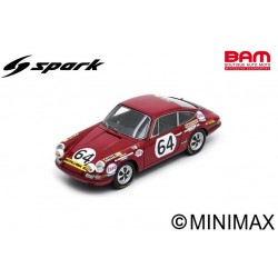 SPARK S4412 PORSCHE 911S N°64 24H Le Mans 1970 J. Sage - P. Greub 1/43