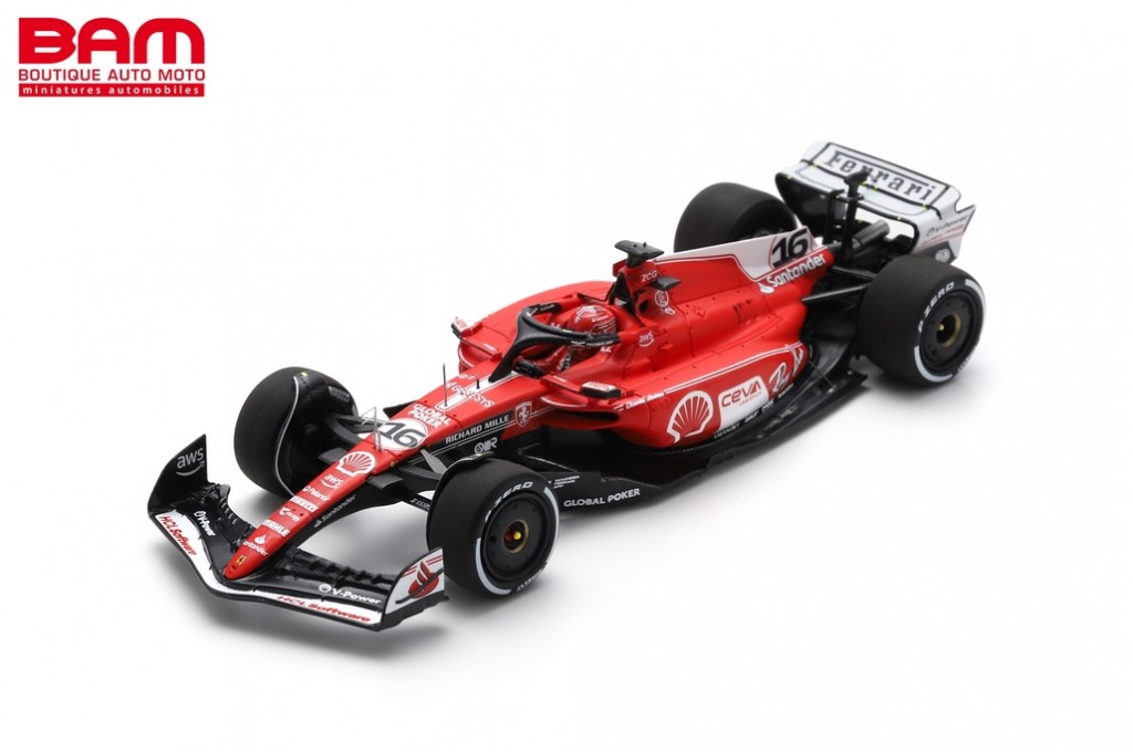 ルックスマートFerrari sf-23 ラスベガスgp ルクレール ルックスマート 1/18 スクーデリア フェラーリ SF23 2023 F1