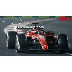 LOOKSMART LS18F1049 FERRARI Scuderia SF23 N°16 Scuderia Ferrari -GP Las Vegas 2023 Charles Leclerc (1/18)