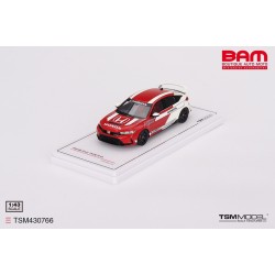TRUESCALE TSM430766 HONDA Civic Type R N°1 Pace Car 2023 Red 1/43