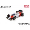 SPARK S8803 ALFA ROMEO 183T N°23 6ème GP Monaco 1983 Mauro Baldi 1/43