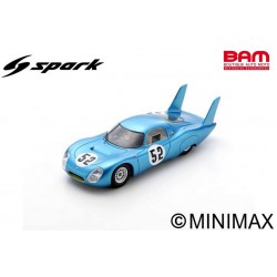 SPARK S4598 CD SP 66 N°52 24H Le Mans 1967 D. Dayan - C. Ballot Lena 1/43