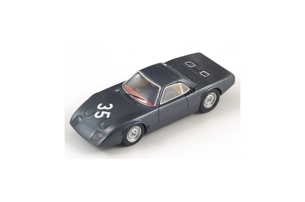 1:43 BIZARRE ROVER BRM #35 Test Le Mans 1965 Green Met BZ566 Modellino