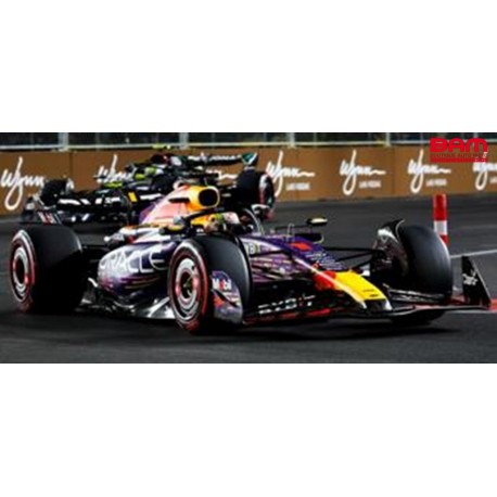 SPARK 18S972 RED BULL Racing RB19 N°1 Oracle Red Bull Racing Vainqueur GP Las Vegas 2023 Max Verstappen 1/18