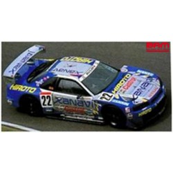 SPARK SJ168 NISSAN Skyline GT-R (R34) n°22 XANAVI HIROTO Vainqueur Rd.4 GT500 JGTC 2001 M. Krumm - T. Tanaka (1/43)