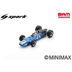 SPARK 18S610 MATRA MS10 N°8 Vainqueur GP Pays-Bas 1968 Jackie Stewart (1/18)