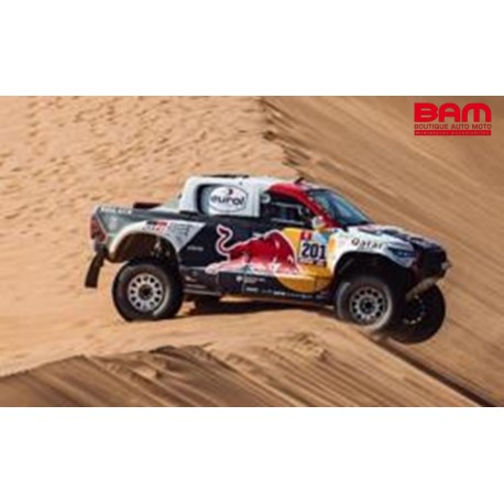 SPARK S5870 TOYOTA HILUX N°201 Vainqueur Dakar 2022 (1/43)
