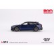MINI GT MGT00574-L AUDI ABT RS6-R Navarra Blue Metallic
