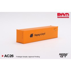 MINI GT MGTAC26 CONTAINER 40' "Hapag-Lloyd" (1/64)