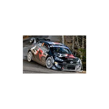 SPARK S6853 TOYOTA GR Yaris Rally1 HYBRID N°18 TOYOTA GAZOO Racing WRT 7ème Rallye Monte Carlo 2024 T. Katsuta – A.Johnston 1/43