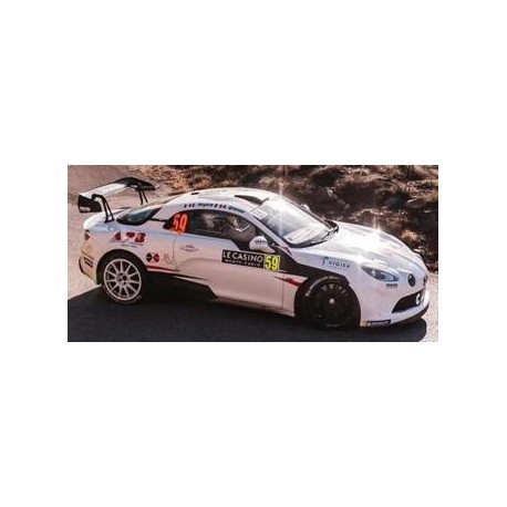 SPARK S6857 ALPINE A110 Rally RGT N°59 Chazel Technologies Course 2ème RGT Rallye Monte Carlo 2024 E. Royère - A. Grenier 1/43