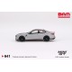 MINI GT MGT00641-L BMW M4 CSL (G82) Frozen Brooklyn Grey Metallic (1/64)