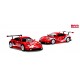SPARK YCOMBO64007 PORSCHE 911 RSR N°911 & N°912 Coca-Cola Petit Le Mans 2019 Set 2 voitures (1/64)