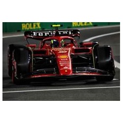 LOOKSMART LS18F1058 FERRARI Scuderia SF24 N°38 Scuderia Ferrari 7ème GP Arabie Saoudite 2024 Oliver Bearman 1/18