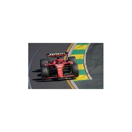 LOOKSMART LS18F1059 FERRARI Scuderia SF24 N°55 Scuderia Ferrari Vainqueur GP Australie 2024 Carlos Sainz 1/18