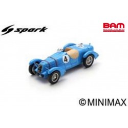 SPARK S2733 TALBOT T150C N°4 24H Le Mans 1938 R.Carrière - R. Le Bègue (1/43)