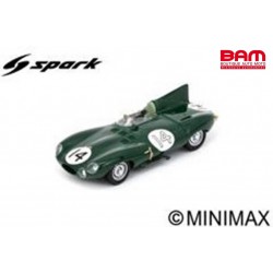 SPARK S2925 JAGUAR D N°14 2ème 24H Le Mans 1954 T. Rolt - D. Hamilton (1/43)