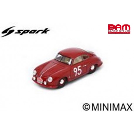 SPARK S6134 PORSCHE 356 N°95 Rallye Monte Carlo 1954 Schild & Bjornestad (1/43)