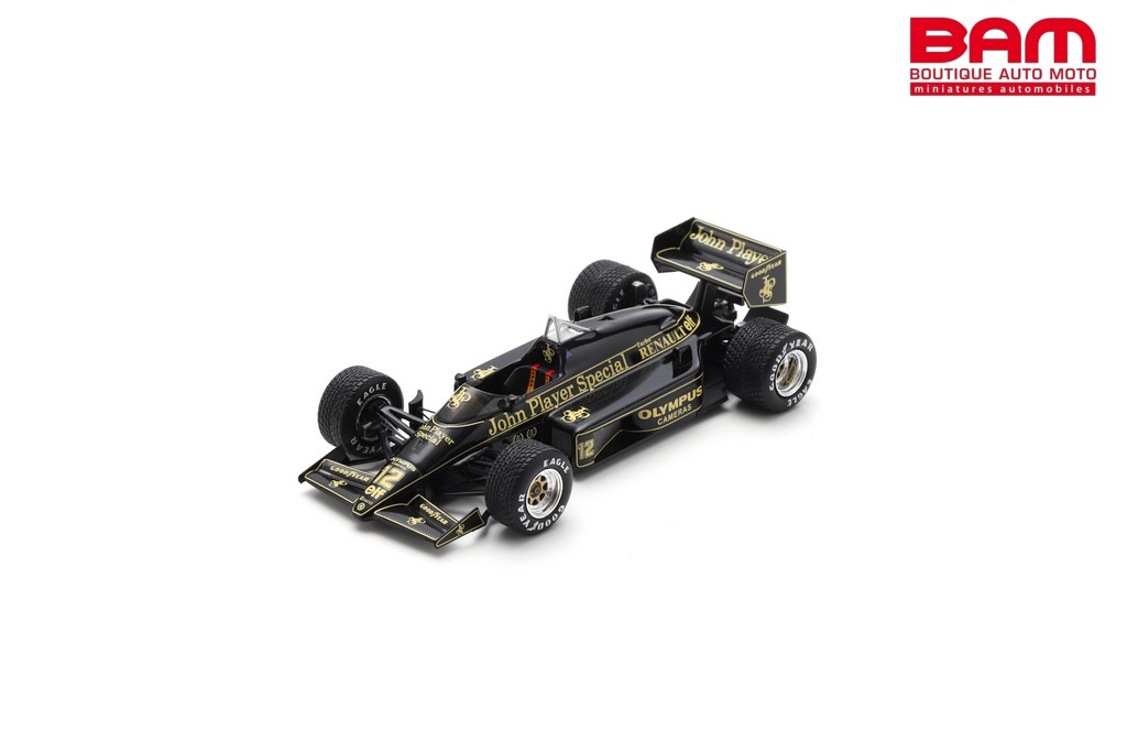 Spark 1/43 Lotus 97T F1 #12 – Réplique De La Victoire De Senna GP Belgique 1985