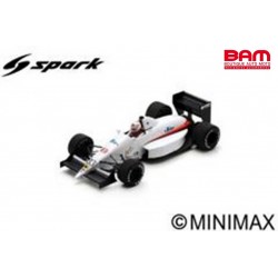 SPARK S7189 EUROBRUN ER188B N°33 Essais GP Monaco 1989 Gregor Foitek (1/43)