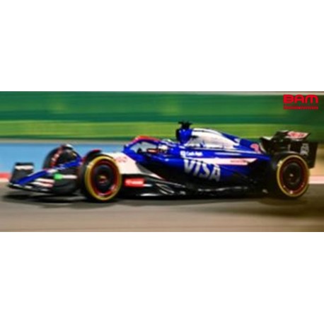 SPARK S9521 VISA CASH APP RB VCARB01 Racing Bulls Formula One Team N°3 GP Bahrain 2024 Daniel Ricciardo (1/43)