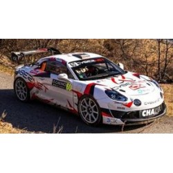 SPARK S6858 ALPINE A110 Rally RGT N°60 Chazel Technologies Course 4ème RGT Rallye Monte Carlo 2024 1/43