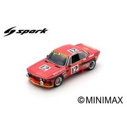 SPARK 43SPA1974 BMW 3.0 CSI N°12 Vainqueur 24H Spa 1974 J. Xhenceval - A. Peltier - P. Dieudonné 1/43