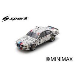 SPARK 43SPA1985 BMW 635 CSI N°5 Vainqueur 24H Spa 1985 R. Ravaglia - G. Berger - M. Surer 1/43