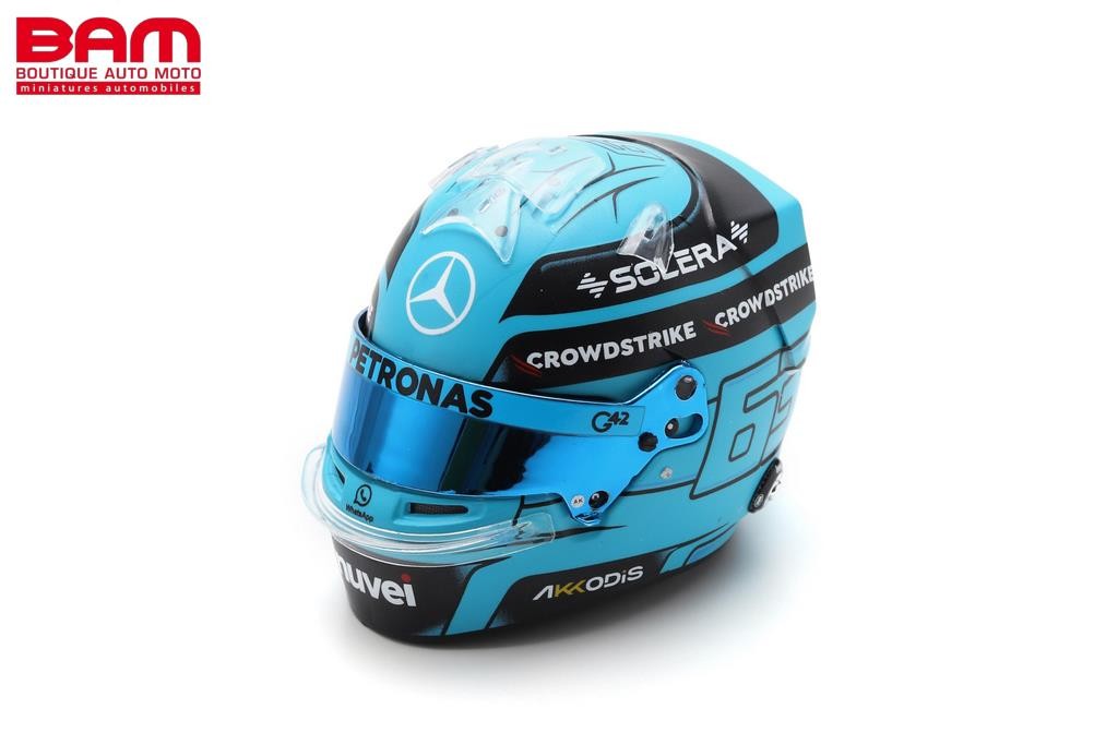 SPARK - Casque de 2024 MERCEDES-AMG GP Chine - George Russell - 1/5 SPARK - Casque de 2024 MERCEDES-AMG GP Chine - George Russell - 1/5