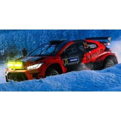 SPARK S6871 TOYOTA GR Yaris Rally 2 No.25 Red Grey Team 3rd RC2 Rally Sweden 2024 G. Linnamae - J. Morgan 1/43