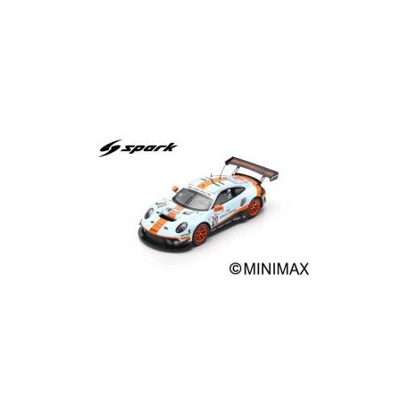 SPARK 43SPA2019 PORSCHE 911 GT3 R N°20 GPX Racing Vainqueur 24H Spa 2019 R. Lietz - M. Christensen - K. Estre 1/43