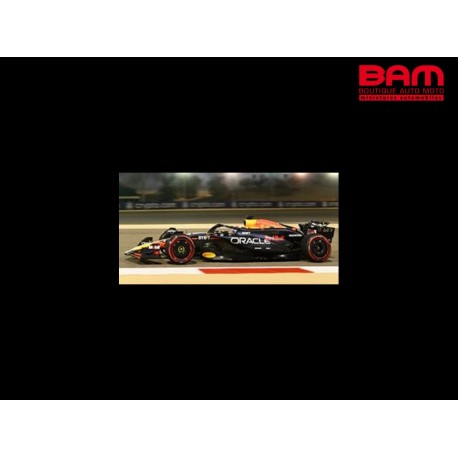 SPARK 18S982 RED BULL Racing RB20 N°1 Vainqueur GP Bahrain 2024 Max Verstappen (1/18)