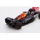 SPARK S8592 RED BULL RB19 N°1 Oracle Red Bull Racing Vainqueur GP Grande-Bretagne 2023 Max Verstappen avec pit board (1/43)