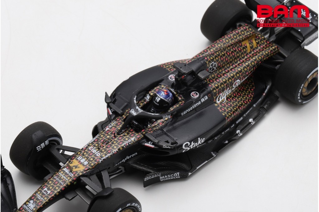 ALFA ROMEO F1 C43 TEAM STAKE 77 VALTTERI BOTTAS 2023 (BOITAGE SOUPLE