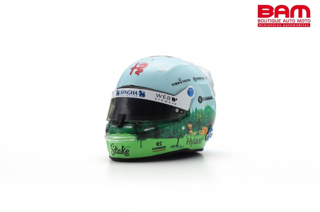 SPARK-MODEL 5HF156 Embrayage Helmet - Casque F1 Valtteri Bottas Team