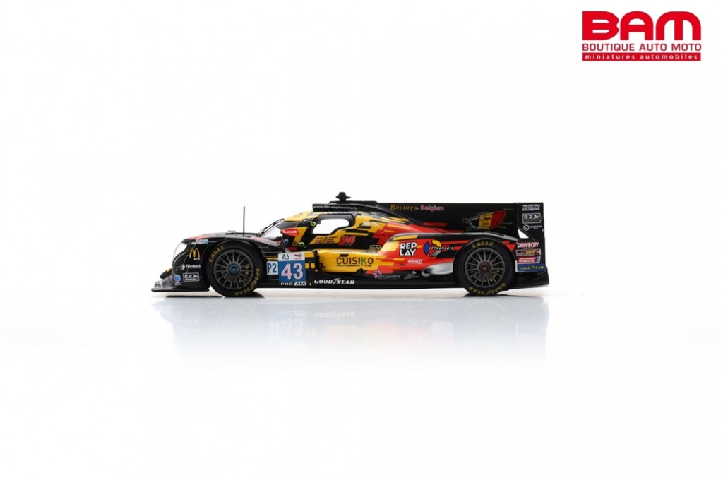 ミニカー　1/43 Oreca 07 - Gibson DKR ENGINEERING 24H Le Mans 2023 T. van Rompuy - U. de Wilde - M. Marti #43 [S8750] 1/43 Spark Oreca 07 - Gibson No.43 DKR ENGINEERING 24H Le