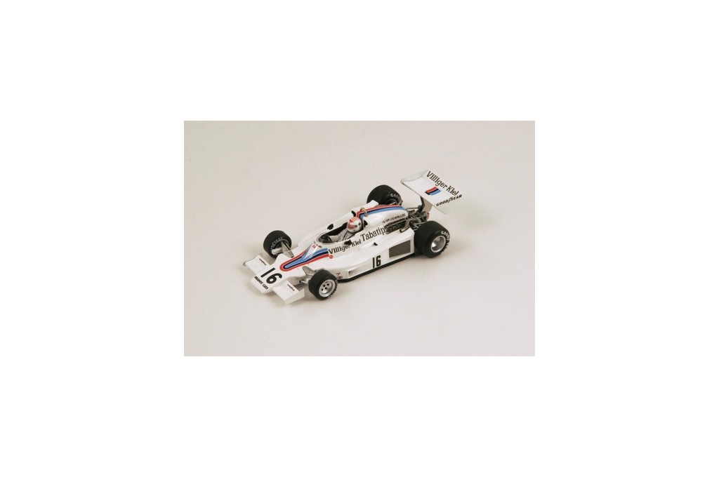 Miniature Spark 1/43 Shadow DN8 N°16 GP USA 1977 - Jean-Pierre Jarier - Neuve