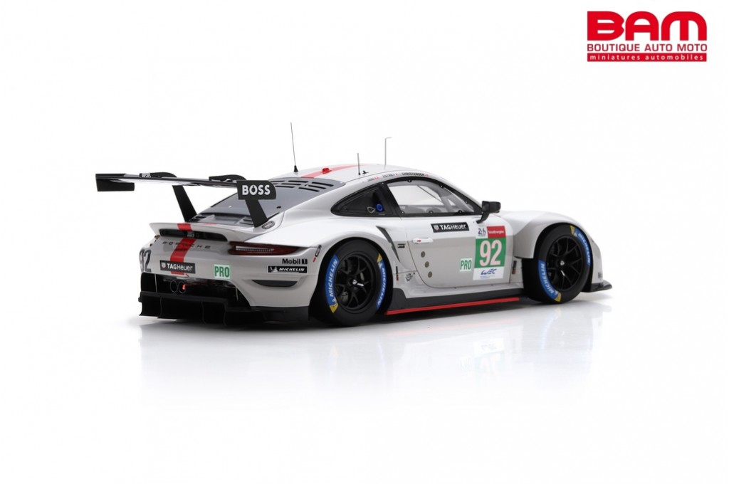 SPARK 18S717 PORSCHE 911 RSR-19 N°92 Porsche GT Team 3ème