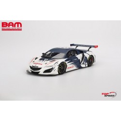 TOP SPEED TS0556 HONDA NSX GT3 EVO Alphatauri - Red Bull Formula Nürburgring 2023 Yuki Tsunoda (1/18)