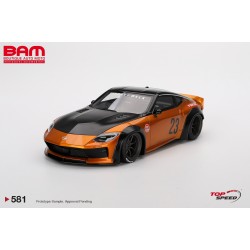 TOP SPEED TS0581 NISSAN Z LB Gold LB NATION WORKS (1/18)