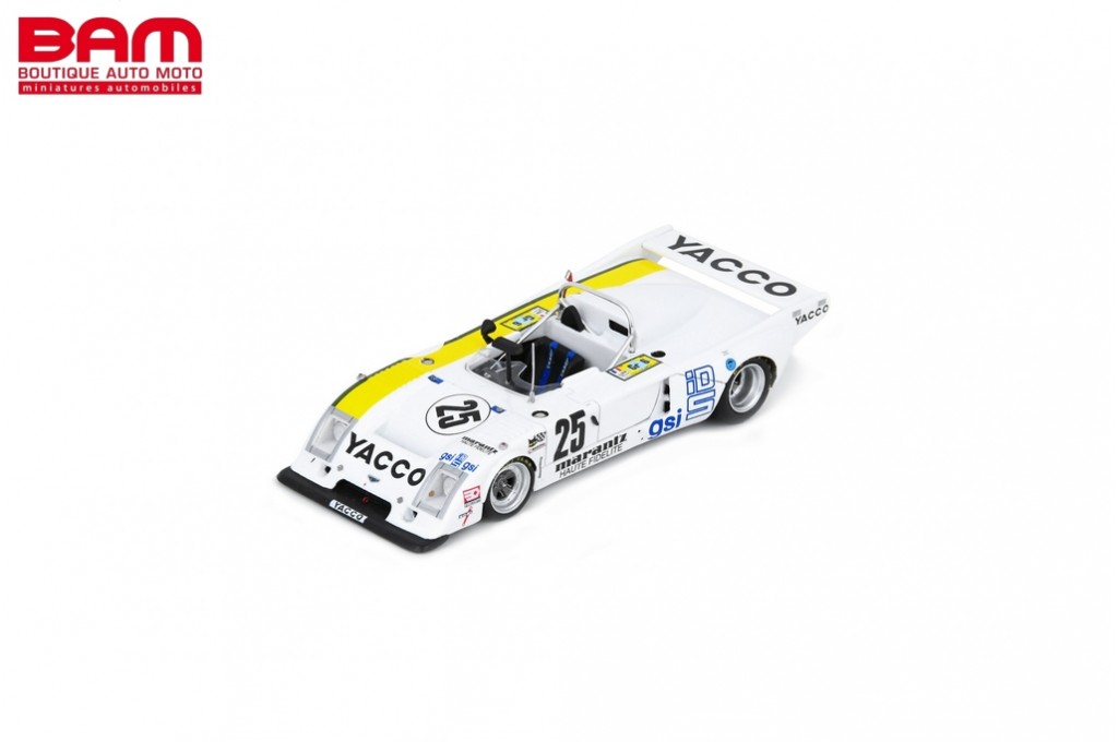 Spark S9411 Chevron B36 #25 'Society ROC' Le Mans 1977 Spark S9411 Chevron B36 #25 'Society ROC' Le Mans 1977