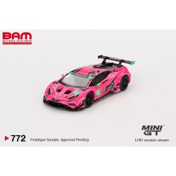 MINI GT MGT00772-L LAMBORGHINI Huracan GT3 EVO2 N°83 IRON DAMES 24H Daytona 2023 D. Pin - S. Bovy - R. Frey - M. Gatting (1/64)